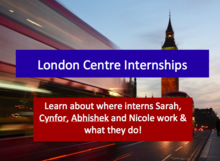 Internships at the London Centre
